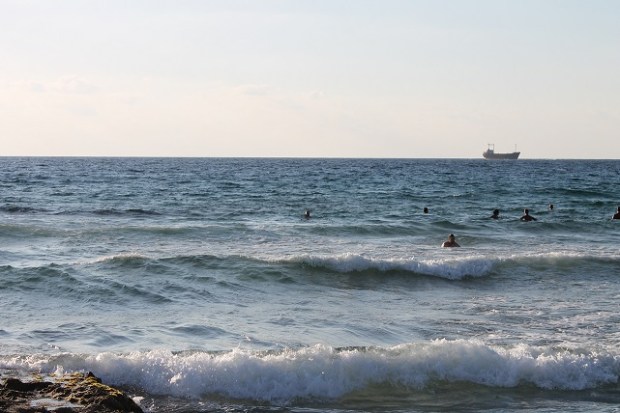 Emma Latimer Cyprus coast